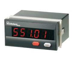 Дисплей для температуры и сенсора мВ с опциональным интерфейсом, Kubler Codix 551