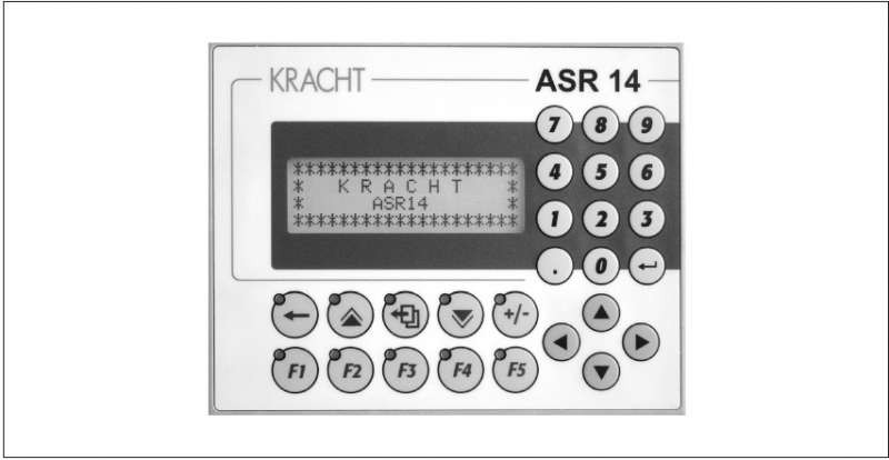 Панели управления Kracht ASR 14