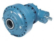 Планетарный редуктор Brevini с креплением на фланце. 