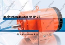 Трехфазный двигатель EMOD IP-23