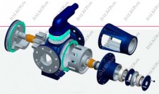 Шестеренчатый насос DESMI, серия ROTAN - HD