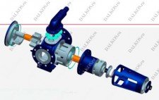 Шестеренчатый насос DESMI, серия ROTAN - PD