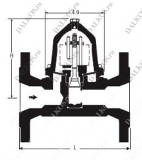 Конденсатоотводчик биметаллический flowserve corporation BK 27