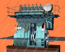 Двигатель тихоходный Hamworthy WArtsilA X35