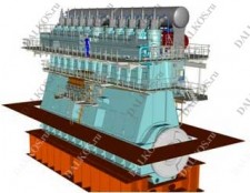 Двигатель тихоходный Hamworthy WArtsilA X92