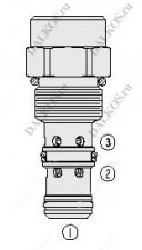 Пневматический распределитель HydraForce PC10-38