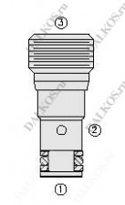 Пневматический распределитель HydraForce LS04-B30