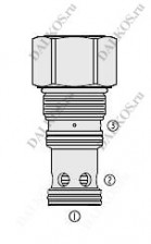 Пневматический распределитель HydraForce HEV42-S34