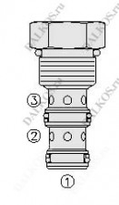 Регулятор потока HydraForce FR10-32F