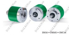 Компактный энкодер Lika EM58, EM58S, EMC58