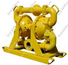 Двухместный мембранный насос, серия MSA3, MSA3-C