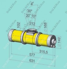 Рентгеновская трубка Y.TU 320-D05