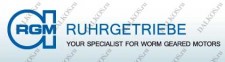 Спиральный червячный мотор-редуктор Ruhrgetriebe серии SN 13 FG