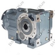 Винтовой угловой мотор-редуктор с винтовой зубчатой передачей 4763679 