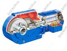 Мотор-редуктор Bauer Gear Motor серия CFG