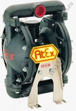 Пневматический мембранный насос Flux, серия FDM 25