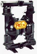 Пневматический мембранный насос Flux, серия FDM 50