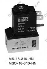 Электромагнитный клапан airtec, серия MS-18