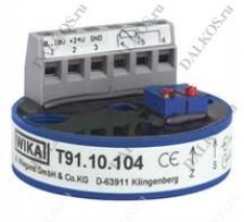 Преобразователь температуры Wika, серия T91.10, T91.20