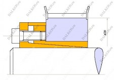 Муфта самоцентрирующаяся Tollok, серия TLK110