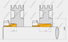 Муфта самоцентрирующаяся Tollok, серия TLK250, TLK250L