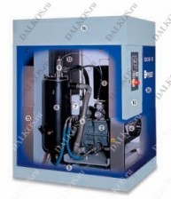 Винтовой компрессор Ceccato, серия CSC 30 - 40 - 50 - 60 - 75 - 100 HP