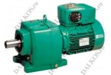 Винтовой мотор редуктор Leroy Somer, серия Compabloc - LS VARMECA