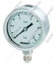 Манометр с трубчатой пружиной Hengesbach, серия EN 837-1