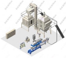 Производственная линия кормов Clextral