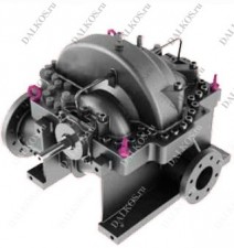 Двухступенчатый всасывающий насос ClydeUnion Pumps, серия Duoglide-e