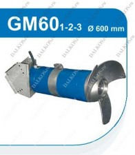 Спиральная мешалка Faggiolati pumps, серия GM60 1-2-3