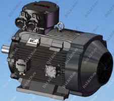 Двигатель OME Motors, серия YB3 (4-полюсный, U 3000-6000V)