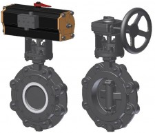 Noval DN 50 - 600 / PN 16 - 40 | BVL40-CS Поворотный затвор фланцевый двухэксцентриковый