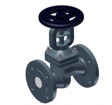 Noval DN 15 - 400 / PN 25 - 40 | BGLV40-CS Клапан запорный с сильфоном из литейной стали