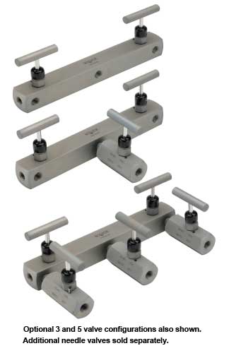 Двух-вентильный расходомерный блок 2180