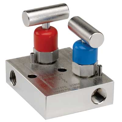 Двух-вентильный минизапорный клапан 2602/2702