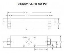 Continental Hydraulics C03MSV-PA / C03MSV-PB / C03MSV-PC | Обратный клапан