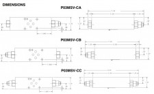 Continental Hydraulics P03MSV-CA / P03MSV-CB / P03MSV-CC | Крепежный противовесный обратный клапан