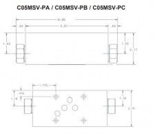Continental Hydraulics C05MSV-PA / C05MSV-PB / C05MSV-PC | Обратный клапан