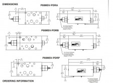 Continental Hydraulics P08MSV-PDRA / P08MSV-PDRB / P08MSV-PDRP | Клапан сброса давления