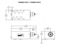 Continental Hydraulics P08MSV-RCC / P08MSV-BCC | Клапан-регулятор давления