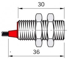 AECO SI14-N3 | Индуктивный датчик