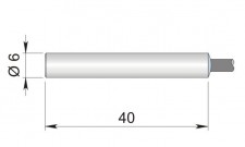 AECO SMC-06 NO | Магнитный герконовый датчик