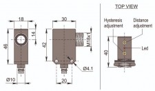 AECO SUEL-P15 PNP NO H1 | Ультразвуковой датчик