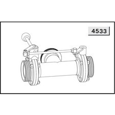 SMS NIOB FLUID 4533 Р/Р/Р СОПРЯЖЁННЫЙ ТРЕХХОДОВОЙ ДИСКОВЫЙ ЗАТВОР