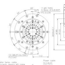 Milling Belt-Driven 605 Шлифовальный шпиндель