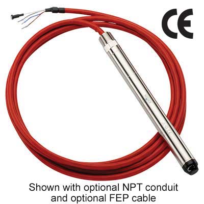 Погружный уровнемер малого диаметра серии 611