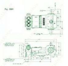 Плунжерный насос Wheatley 3581-L. Триплекс.
