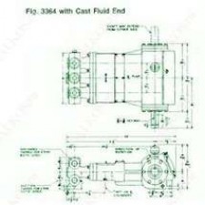 Плунжерный насос Wheatley 3364-5SC. Триплекс.