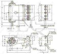Плунжерный насос Wheatley 5P200A